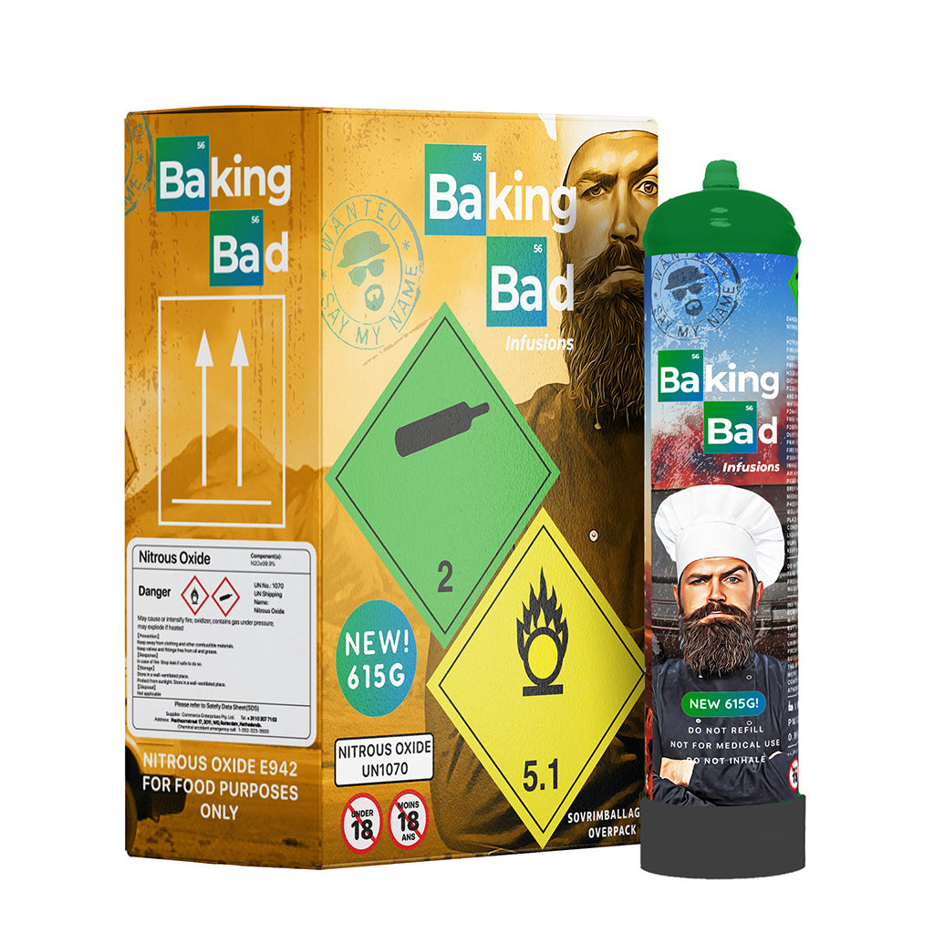 6 x Baking Bad 615G Cylinder
